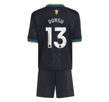 Manchester United Patrick Dorgu #13 Koszulka Trzecia dzieci 2025-26 Krótki Rękaw (+ krótkie spodenki)